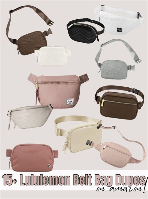 lulu dupe belt bag amazon|lululemon abc pant dupe amazon.